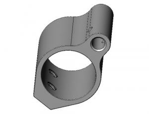 Mission First Tactical EVOLV LP GAS BLOCK 1" E2LPGB