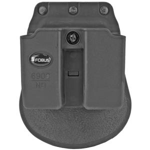 Fobus Roto Paddle Double Magazine Pouch Double Stack 9mm/.40S&W/.357 SIG Polymer Matte Black 6909NDRP