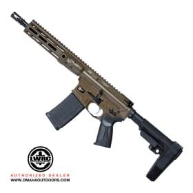 LWRC IC DI M-LOK Patriot Brown Pistol 30 RD 5.56 10.5" SBA3 Brace 676538034512