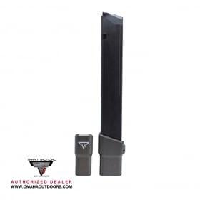 Taran Tactical PCC Glock Magazine Extension +10 Titanium Gray