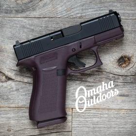 Glock 43X MOS Plum Pistol 10 RD 9mm 676538145003