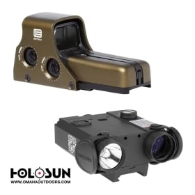 Holosun LS420-GR With EOTech 512 Burnt Bronze