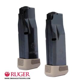 Ruger LCP MAX 12 Round Magazine 2 Pack FDE