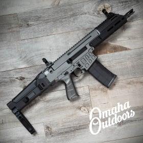 CZ Bren 2 Ms 8 Inch 5.56 Disruptive Grey Pistol HBI Handguard / Trigger F5 Folding Tailhook Brace
