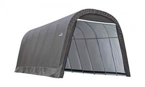 ShelterLogic 13' x 24' Round Style Shelter Gray - Canopy Car Ports at Academy Sports 74332