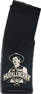 BLACK RAIN LASER ETCHED MAGAZINES 30RD HUCKLEBERRY BRO-MAG-30-HUCKLEBERRY