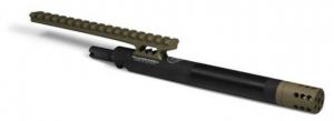 Adaptive Tactical Tac-Hammer Ruger 22 Charger Takedown Barrel/Rail Combo, Black/Earth, AT-07018
