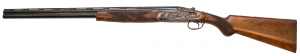 Webley WS 3020S Premium Sidelock Limited Ed Shotgun WS3020OU28, 20 Gauge, 28", Oil Walnut Stock, Black Finish WS3020OU28
