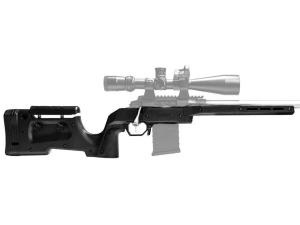 MDT XRS Chassis for Ruger American Short Action Rifles  - RH - Black MDT-105345-BLK