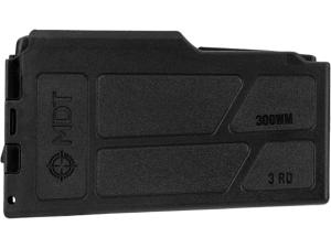 Mdt Sporting Goods Inc 106256-BLK AICS Magazine 3rd 300 WM Black Glass Filled Nylon