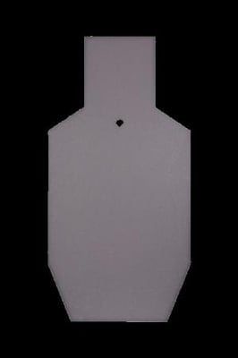 CTS Targets ABC Zone Rifle Target, Steel, 3/8in Thick, 12in x24in, NSN N, ABCR 682209700587