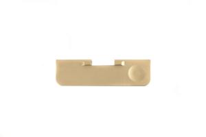 Forward Controls Design EPC AR-15 Billet Dust Cover - FDE, Single Dimple 683828757532