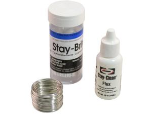 Grobet Stay-Brite High Strength Silver Solder Kit - 813132 684032004665