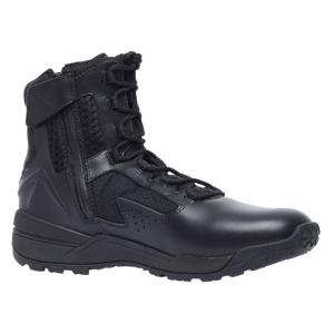 Tactical Research Men's 7" Black 10-40 Ultralight Tactical Side-Zip Boot TR1040-LSZ | 11-Standard | Leather/Rubber | LAPoliceGear.com