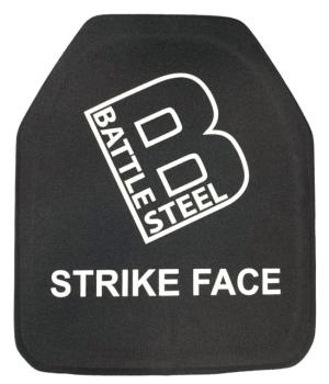 Battle Steel Ballistic Armor Plate - Level Iv Shooters Cut - BS105012 BS105012