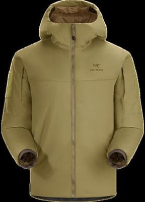 Arc'teryx LEAF Cold WX Hoody LT Gen 2 - Men's, Crocodile, Extra Small, NSN N, 419273