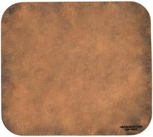 Versacarry Leather Mouse Pad - 9x8in, Brown, M270