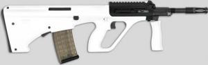 Steyr AUG A3 M1 Semi Auto Rifle .223 Rem/5.56 NATO 16" Chrome Lined Barrel 30 Round AUG Pattern Magazine with Short Rail Matte White Finish AUGM1WHIS