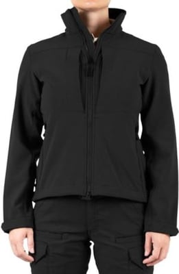 First Tactical Softshell Short Jacket - Womens, Black, Extra Large, 128503-019-XL