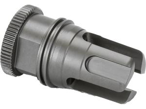 Griffin Armament DUAL-LOK Minimalist Flash Hider Suppressor Mount Titanium Black - 823116