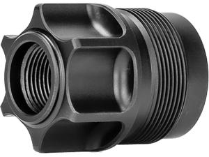Griffin Armament Checkmate-HD Direct Thread Rear Mount Stainless Steel Nitride - 246386 689396839533