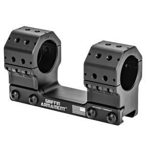 Griffin Armament GSM1.335H30MM Cantilever Mount Black 6061 T-6 Aluminum 30mm Tube 15 MOA 