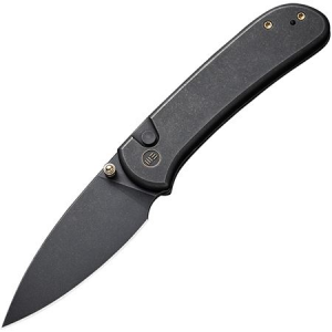 WE 22030F1 Qubit Button Lock Knife Black
