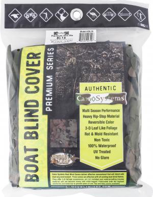 Camo Systems BL16 Camo Boat Concealment Woodland 5' X 19' Ripstop 690104027098