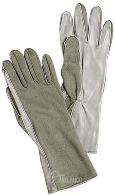 5ive Star Gear Nomex Flight Gloves, Sage, Size 7 3826001