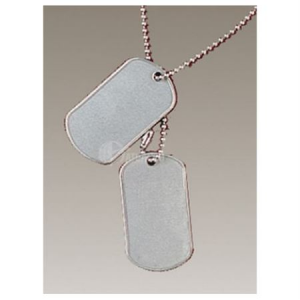 5ive Star Gear GI Stainless Steel Dog Tags 4509000 GI Stainless Steel Dog Tags 4509000