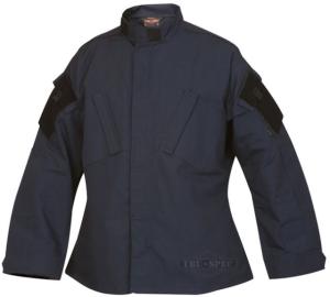 Tru-Spec Tactical Response Uniform Shirt - Men's, 65/35 Poly/Cotton Rip Stop, Navy, Extra Large, Short 1282046