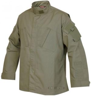 Tru-Spec Tactical Response Uniform Shirt - Men's, 65/35 Poly/Cotton Rip Stop, OD Green, 2XL, Regular 1284007
