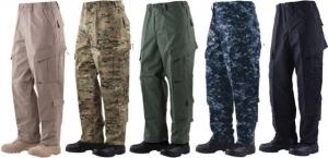 Tru-Spec Tactical Response Pants, POLYCO Rip, Multicam, Extra Large, Short 1299046