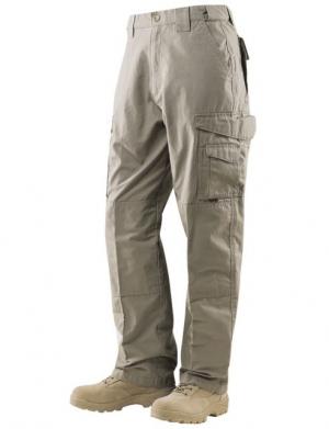 Tru-Spec 24-7 Series Men's Tactical Pants, Teflon, PolyCotton RipStop, Khaki, Unhemmed 48x37 1060092
