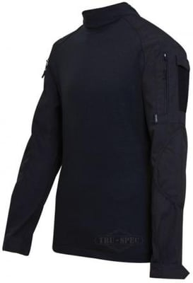 Tru-Spec Combat Tru Shirt Black P/C Rip Stop, XLarge, Regular 2552006