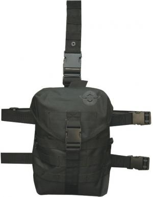 5 Star Dlg-5S Drop Leg Gas Mask Carrier, Black 6283000
