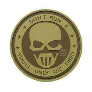 5ive Star Gear Don't Run - Ghost Morale Patch 6784000 Don't Run - Ghost Morale Patch