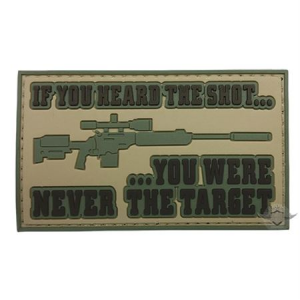 5ive Star Gear Heard The Shot Morale Patch 6739000 Heard The Shot Morale Patch