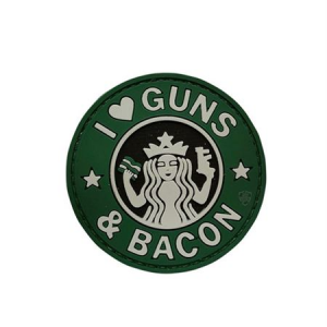 5ive Star Gear Guns & Bacon Morale Patch 6713000 Guns & Bacon Morale Patch 6713000