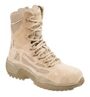 Reebok Rapid Response RB Side-Zip Safety Toe Tactical Work Boots for Men - Desert Tan - 7M 13021306013914-2001986