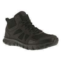 Reebok Men&amp;#039;s 4&amp;quot; Sublite Cushion Mid Tactical Boots, Black RB8405