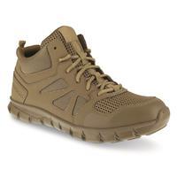 Reebok Men&amp;#039;s 4&amp;quot; Sublite Cushion Mid Tactical Boots, Coyote Tan RB8406