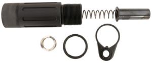 Radikal 180060 Micro Pistol Buffer Tube 3.5 Black Anodized Aluminum with Internal Parts