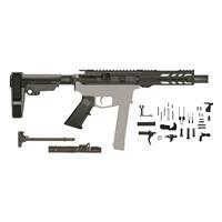 CBC AR-15 Pistol Kit, Semi-automatic, 9mm, 7.5&amp;quot; Barrel, SBA3 Brace, No Stripped Lower or Magazine 205-757