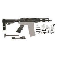 CBC AR-15 Pistol Kit, Semi-auto, 5.56/.223, 7.5&amp;quot; Barrel, SBA3 Brace, No Stripped Lower or Magazine 205-771