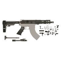 CBC AR-15 Pistol Kit, Semi-auto, 7.62x39mm, 7.5&amp;quot; Barrel, SBA3 Brace, No Stripped Lower or Magazine 205-773