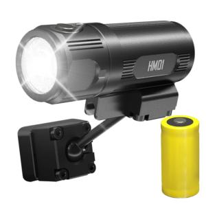 Nitecore HM01 SST-20-W LED 360 Degrees Pivoting Tactical Helmet Light, CR123A, White, 320 Lumens, Black, 6952506406784