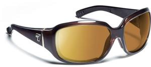 7 Eye Mistral- Crystal Chocolate Sunglasses, S-M 583440