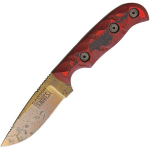 Dawson Knives 64100 Deep Notch Red 696302764100