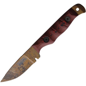 Dawson Knives 64148 Handyman Fixed Blade Red